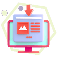 אייקון בניית אתרי קטלוג